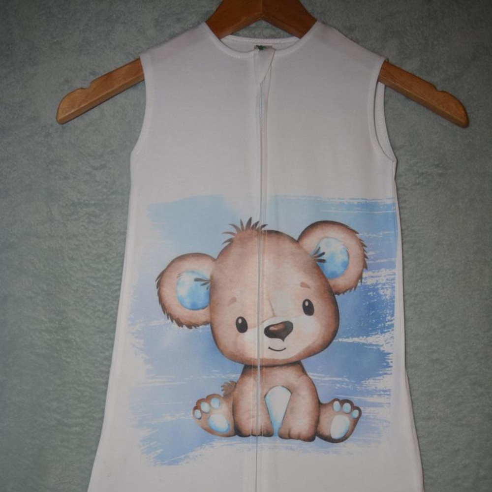Baby Boy Bear So Beary Cute Wearable Sack